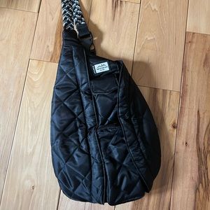 KAVU Mini Rope Puff Sling Crossbody Backpack Purse